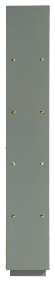 71" Springdell Modern Etagere Bookcase, Sage Green