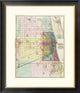 "Map of Chicago and Environs, 1869"  by Rufus Blanchard, 28x32"