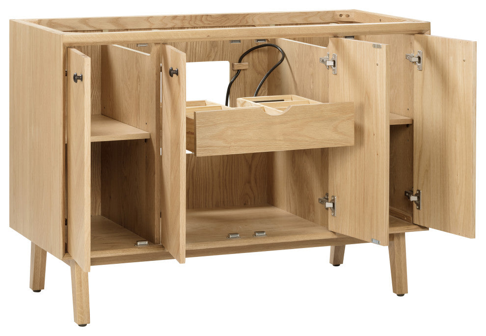 Adelle Vantiy Only Collection, Natural Oak, 48