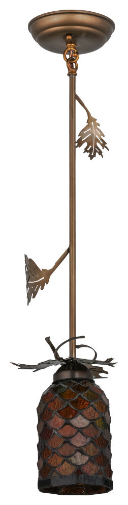 7.5W Oak Leaf Mini Pendant