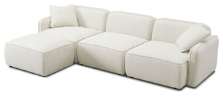 Travie 4-Piece Modular Sectional, Sand
