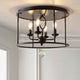 Alma 16" Metal LED Flush Mount, Oil Rubbed Bronze