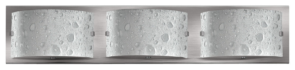 Hinkley Daphne Bath 3-Light Vanity, Brushed Nickel