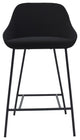 Counter Stool Black Contemporary