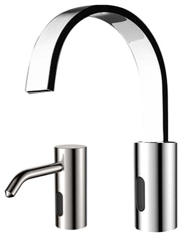 Fontana Marseille Freestanding Automatic Commercial Sensor Faucet, Automatic
