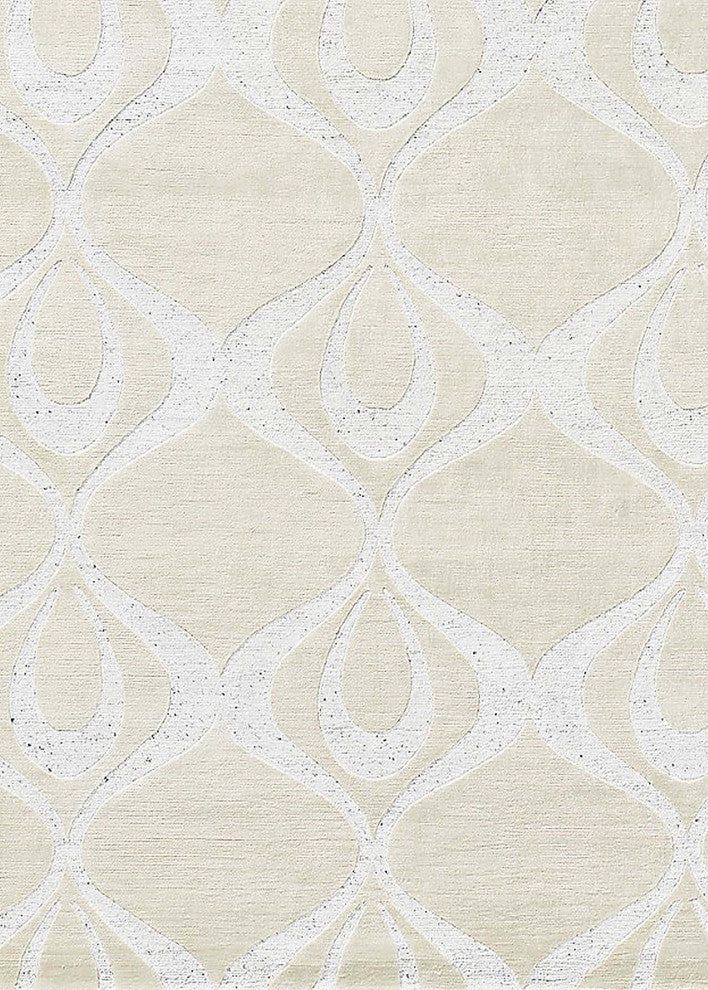 Ahgly Company Indoor Rectangle Mid-Century Modern Area Rugs, 2' x 5'