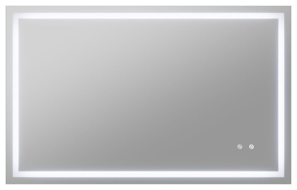ANZZI 30" x 48" Frameless LED Front/Back Light Bathroom Mirror WithDefogger