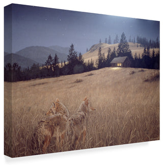 Ron Parker 'Light In The Window' Canvas Art, 32"x24"