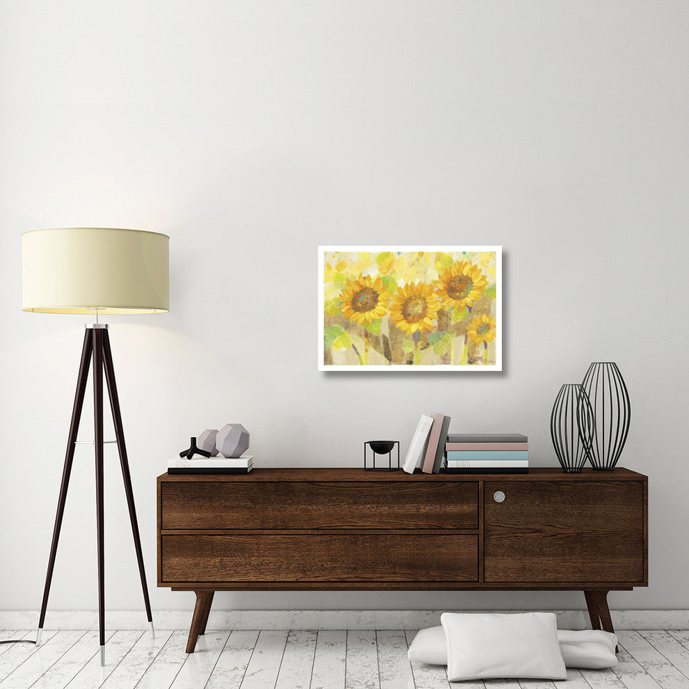 "Turn to the Sun" Digital Paper Print by Albena Hristova, 32"x22"