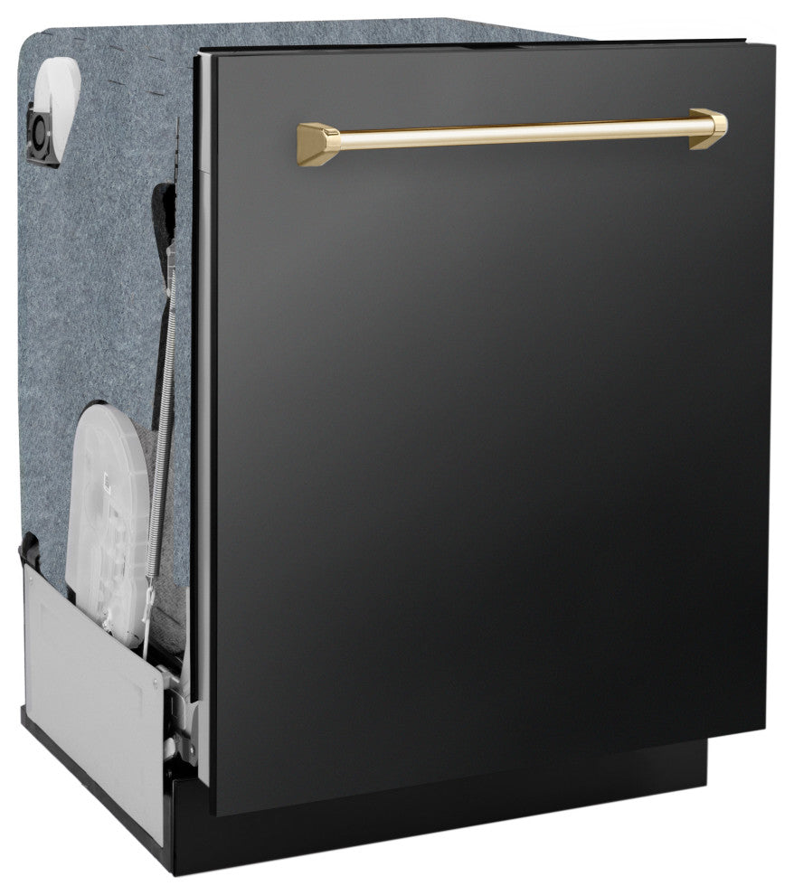 ZLINE 24" Tall Tub Dishwasher, Black Stainless Steel DWMTZ-BS-24-G