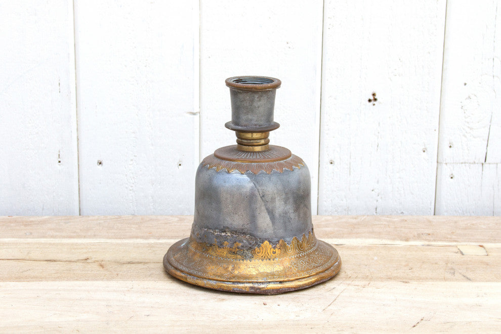 19th Century Precious Indian Flower Vase