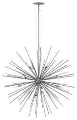 Hinkley Tryst Chandelier Large Orb, Burnished Nickel