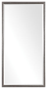 New Uttermost Gabelle Metallic Silver Mirror