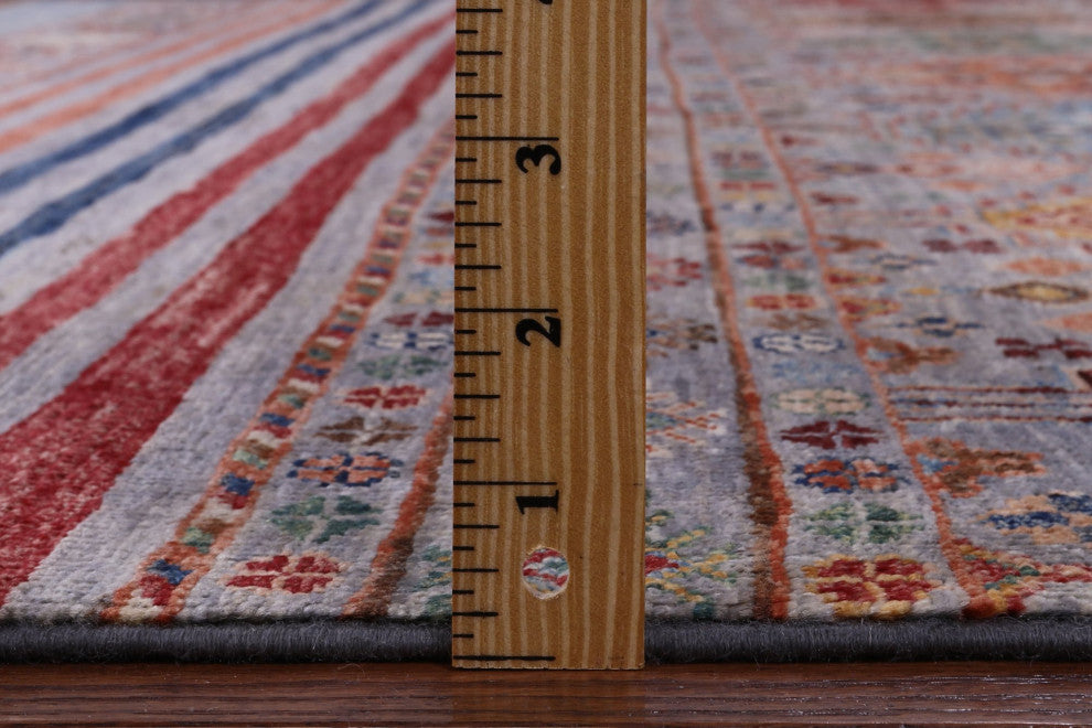Handmade Super Kazak Khorjin Rug 6' 10" X 10' 2" - Q12356