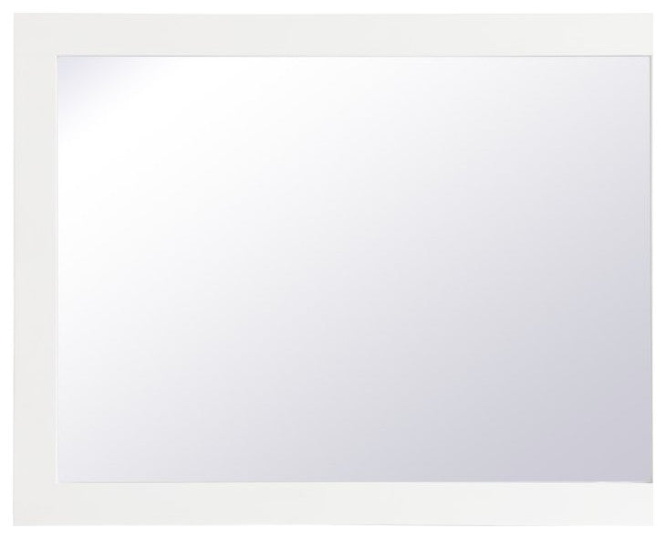 Anderson Rectangle Vanity Mirror, 24", White