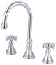 Kingston Brass Roman Tub Faucet, Polished Chrome