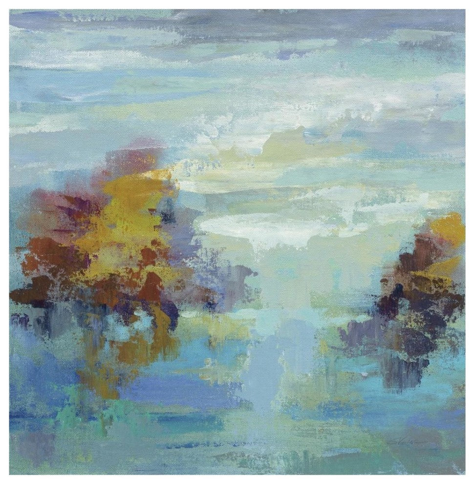 "Morning Mist I" Digital Paper Print by Silvia Vassileva, 38"x38"