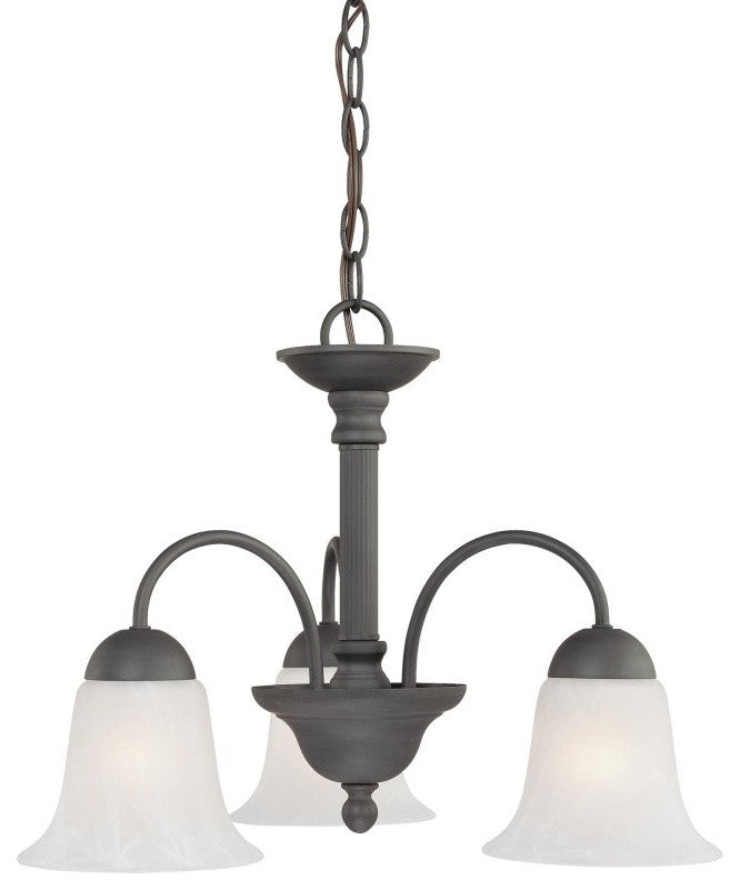 Thomas Lighting SL881263 Riva Pendant Painted Bronze 3X100W 120V