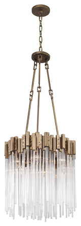 Matrix 6-Light Pendant, Havana Gold