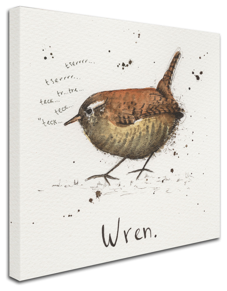 Michelle Campbell 'Wren' Canvas Art, 18" x 18"