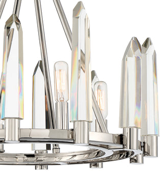 Watson Four Light Ceiling Mount in Polished Nickel