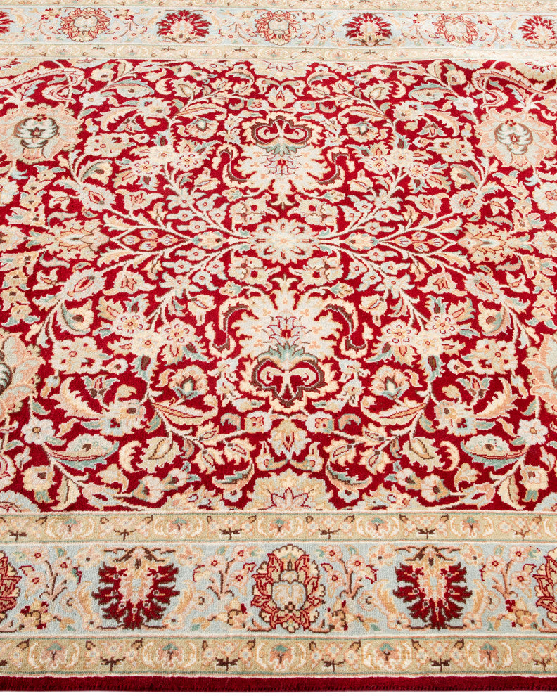 Mogul, One-of-a-Kind Hand-Knotted Area Rug Blue, 4' 2 x 6' 3