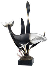 Whale on Stand Sculpture