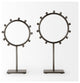 Elio 8.3Lx3.0Wx15.0H Large Studded Hoop Object