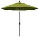9' Bronze Auto-Tilt Crank Aluminum Umbrella, Kiwi Olefin