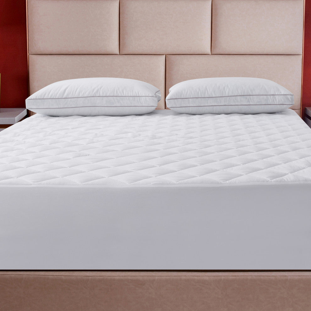 Waterproof Quilted Mattress Pad, Full