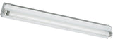 Quorum 1-Light Flush Mount, White