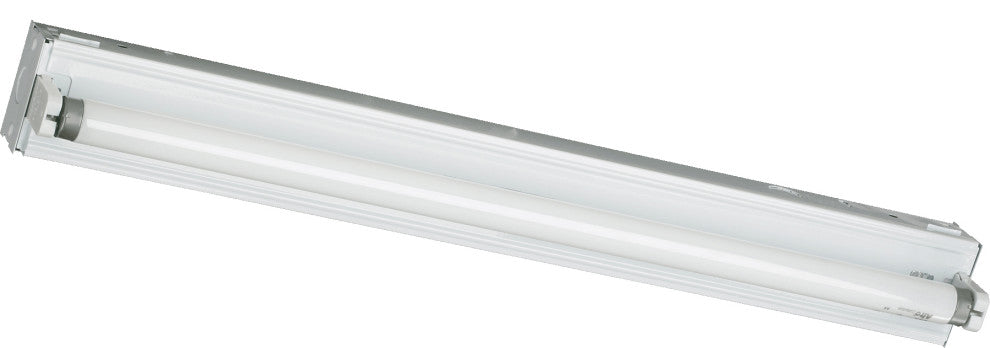 Quorum 1-Light Flush Mount, White