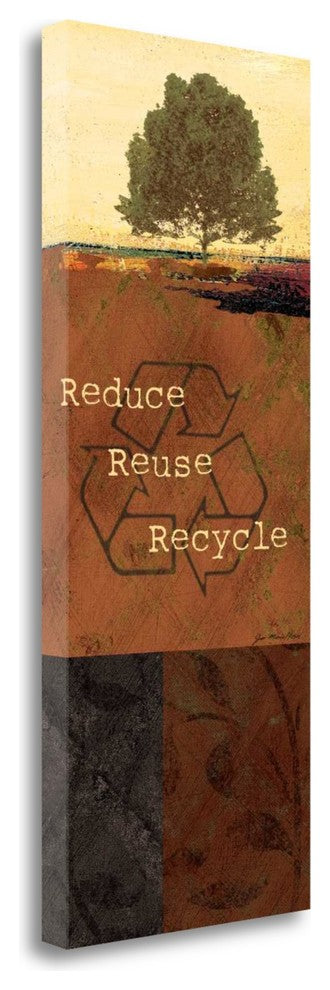 "Recycle" By Jo Moulton, Giclee Print on Gallery Wrap Canvas, Ready to Hang