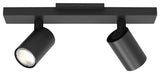 Astro Ascoli Twin, Dimmable Indoor Spotlight (Matt Black)