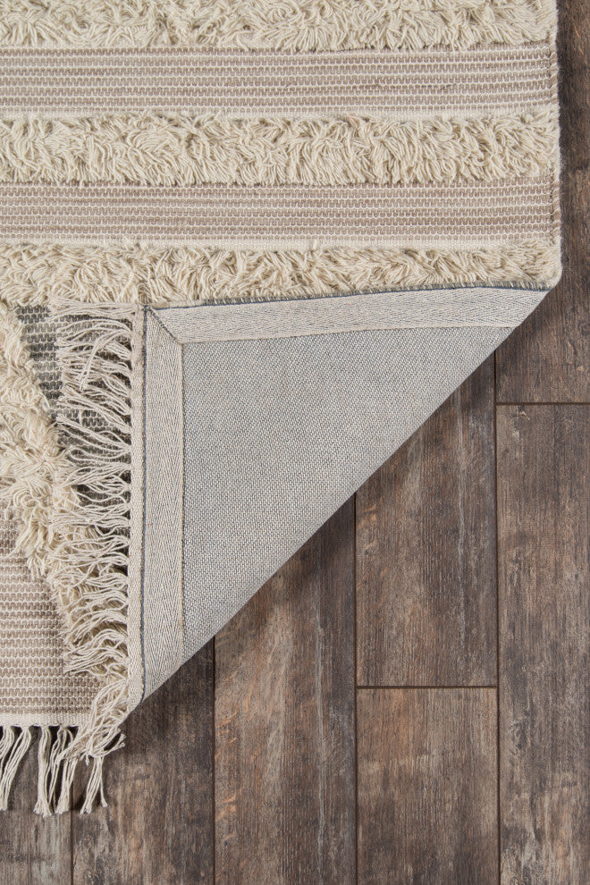 Momeni Harper Hand Woven Wool Beige Area Rug 2'x3'