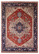 Heriz Serapi Handmade Wool Rug 10' 0" X 13' 10" - Q15997