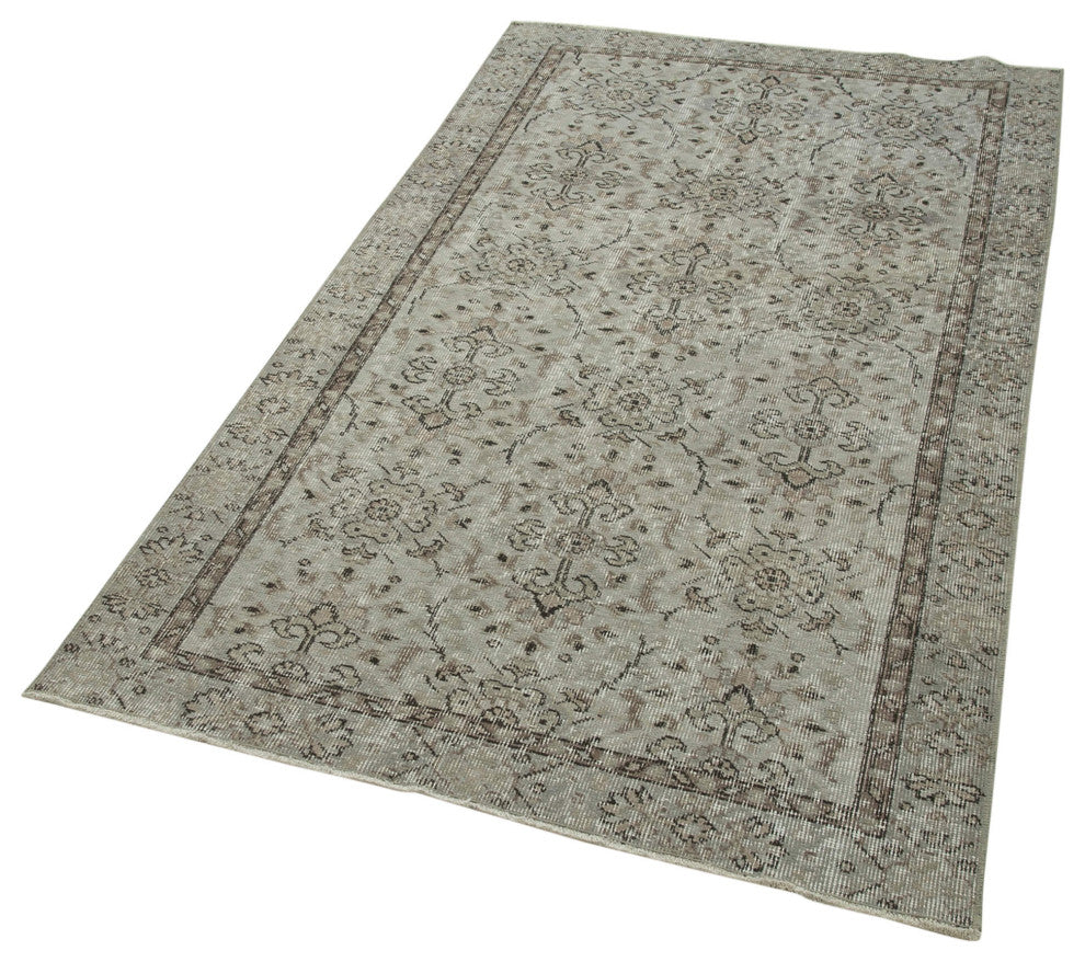 Rug N Carpet - Handwoven Anatolian 3' 10" x 6' 4" Antique Small Area Rug