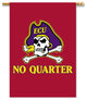 East Carolina University, No Quarter , 28"x40" 2-sided NCAA Banner