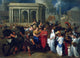 Bertholet Flemal Lucius Albinus Giving his Carriage to Vestals Wrapped Canvas