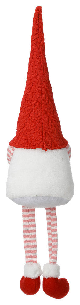 28.25'' Fabric Valentine's Gnome Shelf Sitter With Dangling Legs