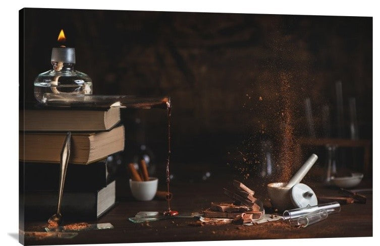 "Phases Of Chocolate" Stretched Canvas Giclee by Dina Belenko, 36x24"