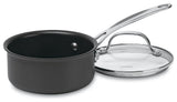 Chef's Classic Nonstick Hard-Anodized 1-Quart Saucepan With Cover