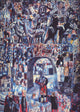 Pavel Filonov The Narva Gates, 18"x27" Gallery Wrapped Canvas Print