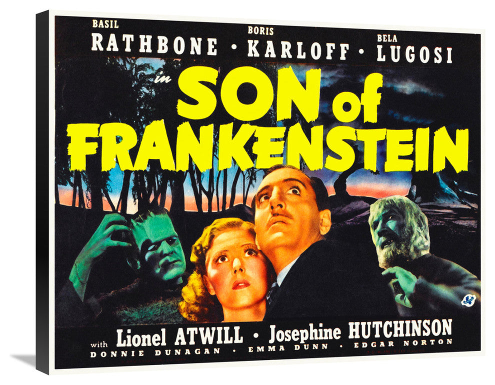 "Son of Frankenstein" Canvas Giclee by Hollywood Photo Archive, 30"x24"