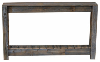 46" Rustic Console, Natural