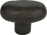 Atlas Homewares 332 Distressed 1-11/16 Inch Oval Cabinet Knob - Oil Rubbed