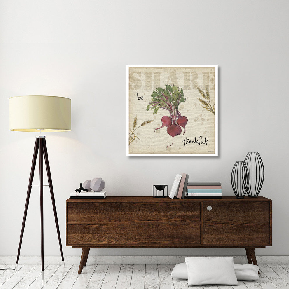 "Farmers Feast Harvest IV" Digital Paper Print by Anne Tavoletti, 38"x38"