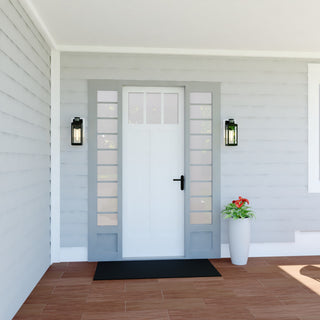 James Allan VXWS53815 Avery 14" Tall Outdoor Wall Sconce - Textured Black