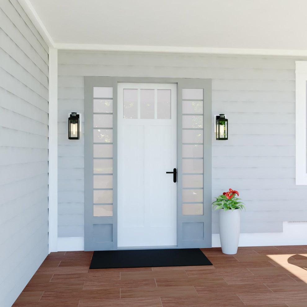 James Allan VXWS53815 Avery 14" Tall Outdoor Wall Sconce - Textured Black