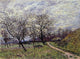 Alfred Sisley Between Veneux and By, December Morning Wall Decal